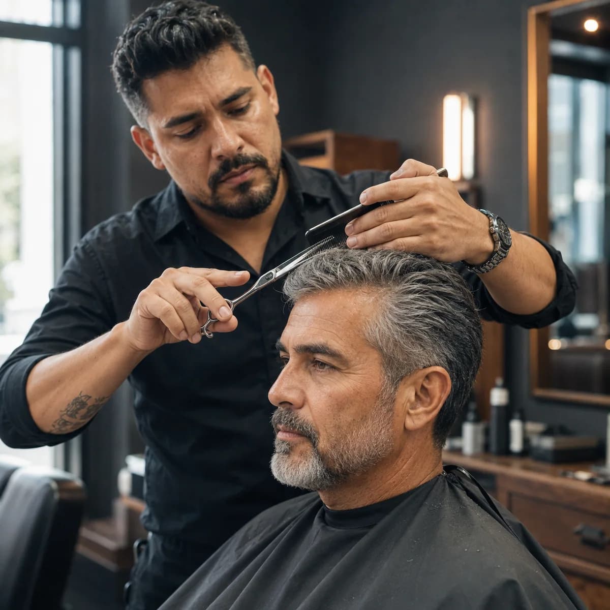 Servicio real de corte de caballero